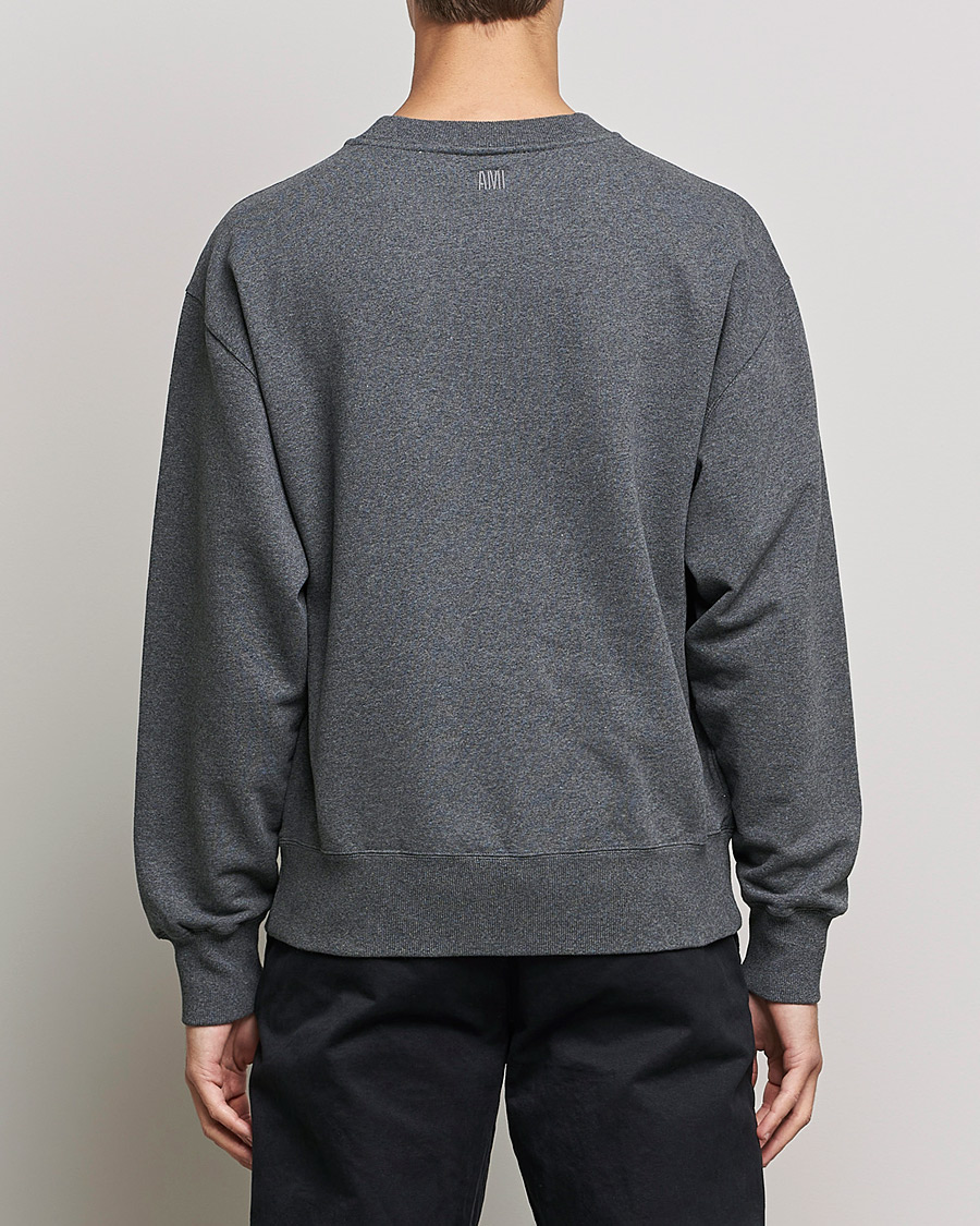 Men | Sweaters & Knitwear | AMI | France Patch Sweatshirt Heather Grey