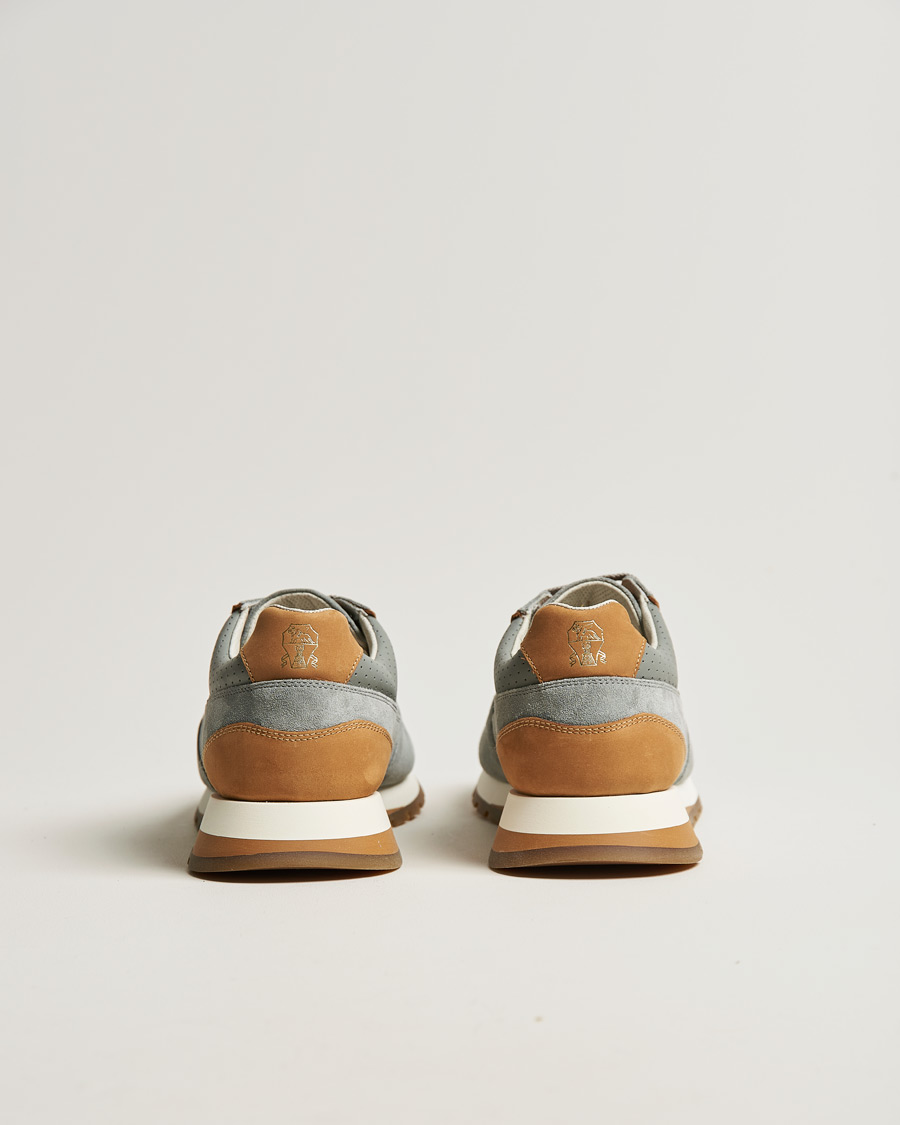 Men | Brunello Cucinelli Running Sneaker Grey Suede | Brunello Cucinelli | Running Sneaker Grey Suede