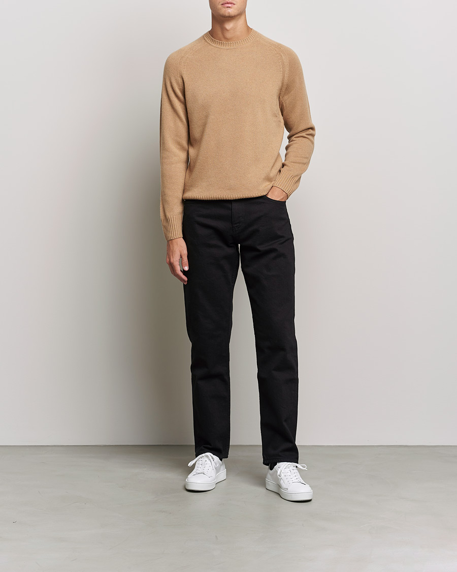 Men | Sweaters & Knitwear | BOSS BLACK | Lolive Knitted Sweater Medium Beige