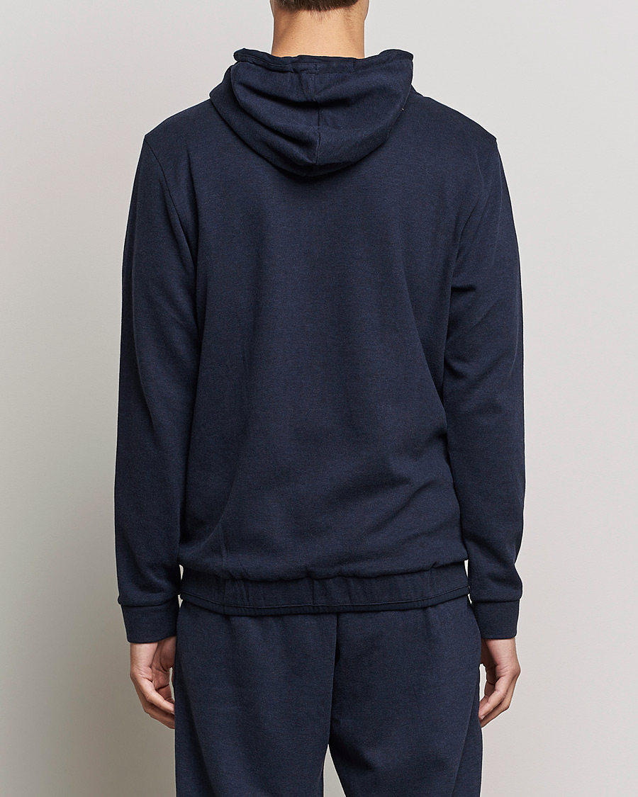 Men | Sweaters & Knitwear | BOSS BLACK | Cashmere Full Zip Hoodie Dark Blue