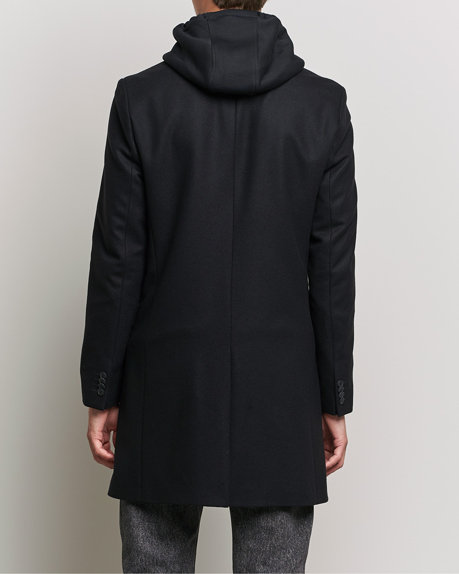 Men | Coats & Jackets | HUGO | Migor Wool Coat Black