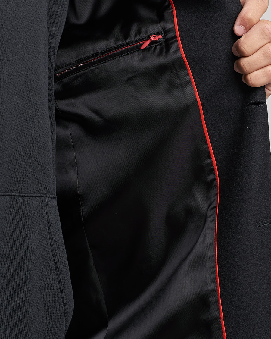 Men | Coats & Jackets | HUGO | Migor Wool Coat Black