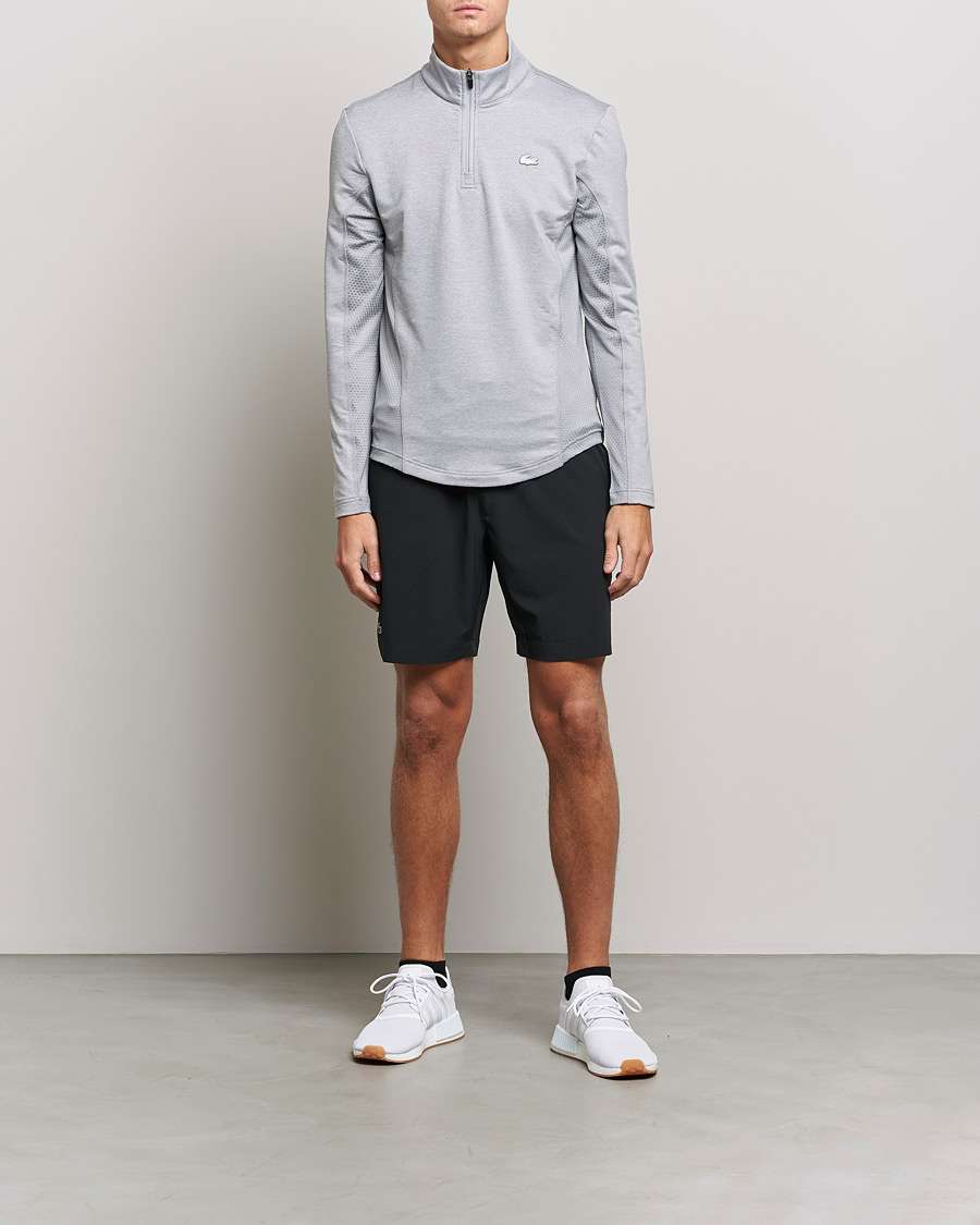 Men | Shorts | Lacoste Sport | Performance Shorts Black/White