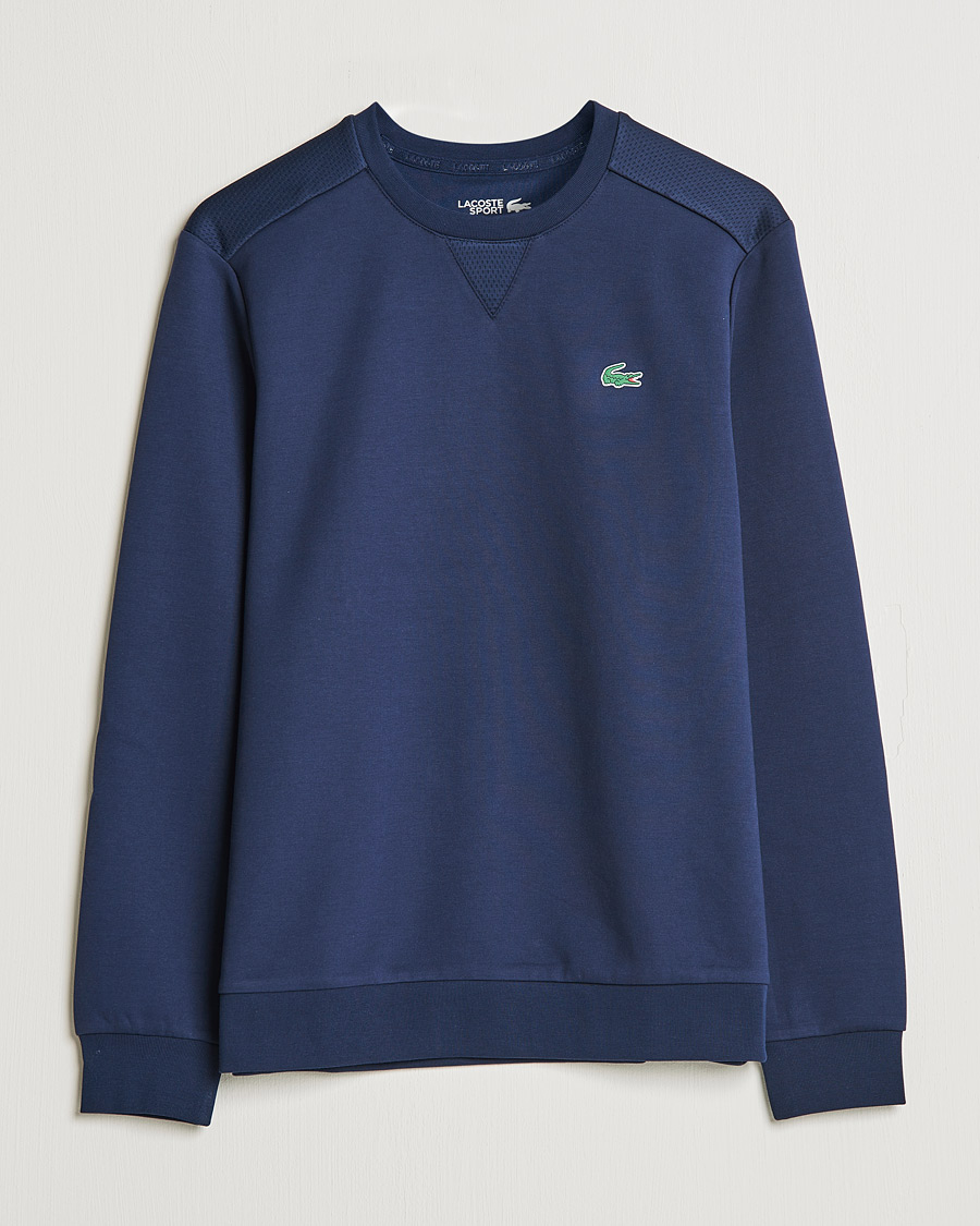 Men | Sweaters & Knitwear | Lacoste Sport | Performance Sweatshirt Navy Blue