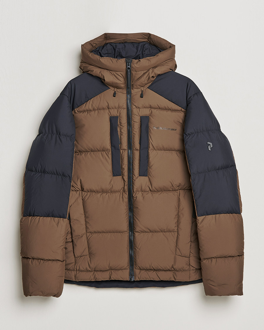 Men | Coats & Jackets | Peak Performance | Rivel Down Seasonal Hooded Jacket Woody Black