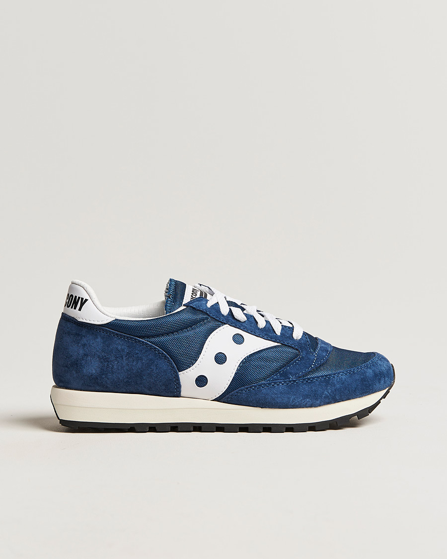 Men | Saucony Jazz 81 Sneaker Navy/White | Saucony | Jazz 81 Sneaker Navy/White