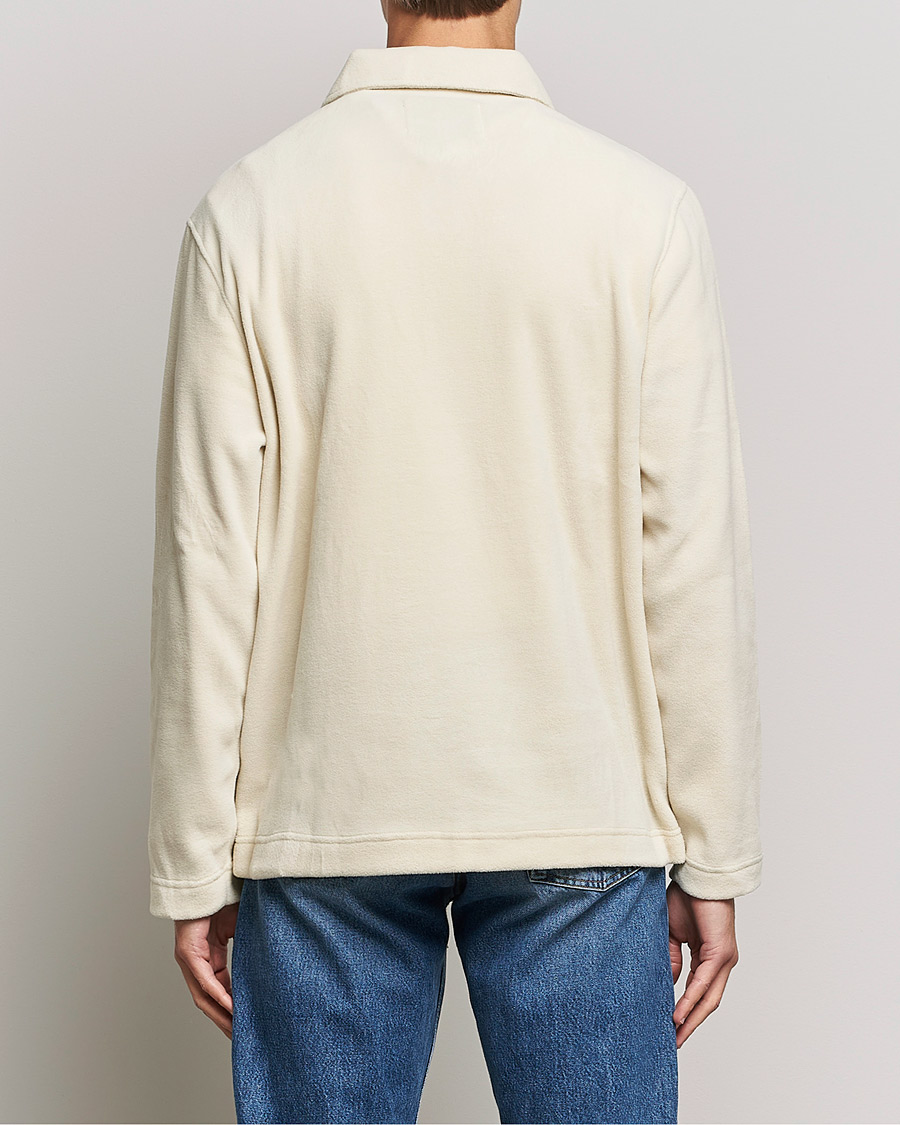 Men | Sweaters & Knitwear | NN07 | Vinny Micro Fleece Polo Ecru