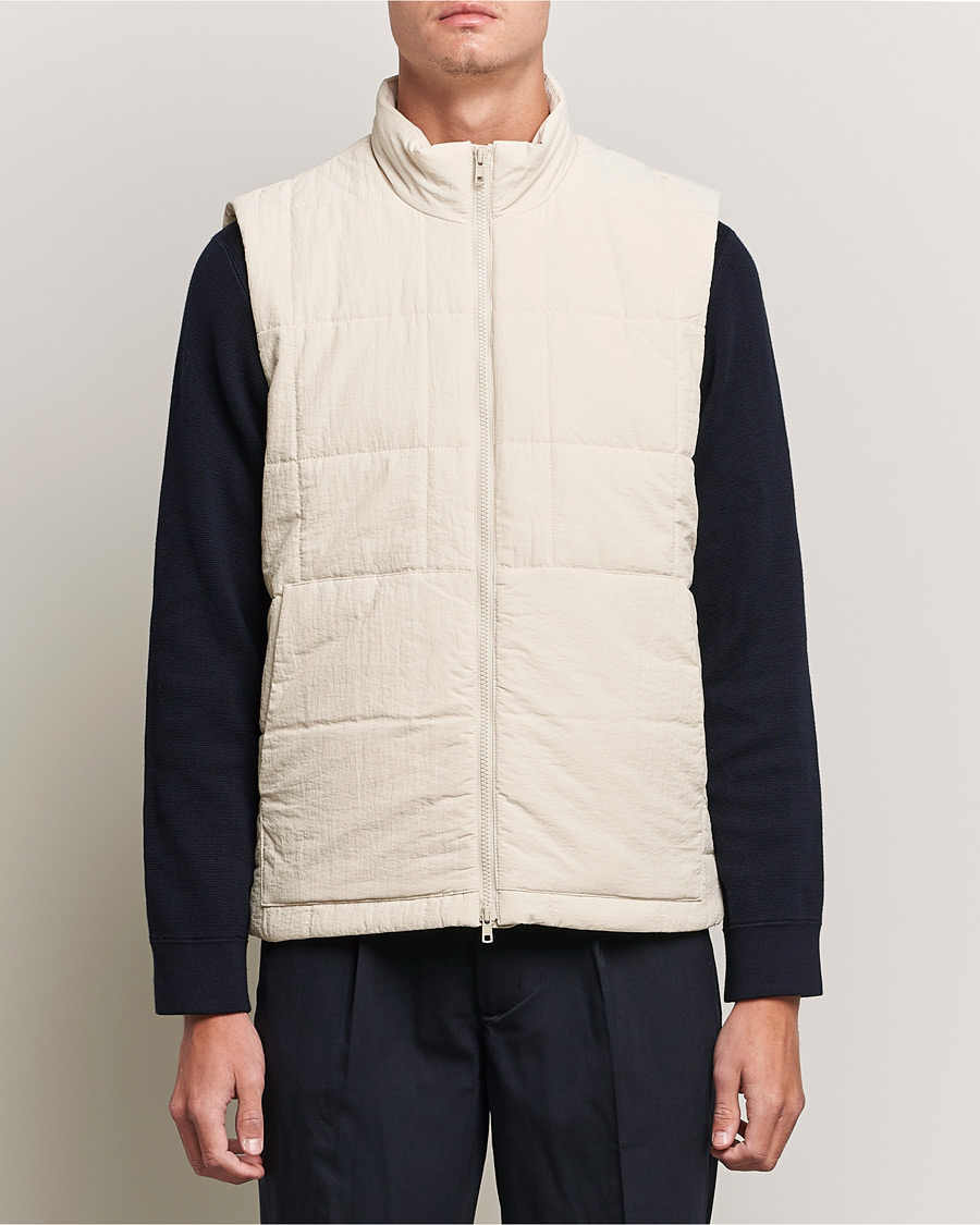 Men | Gilets | NN07 | Verve Primaloft Vest Ecru