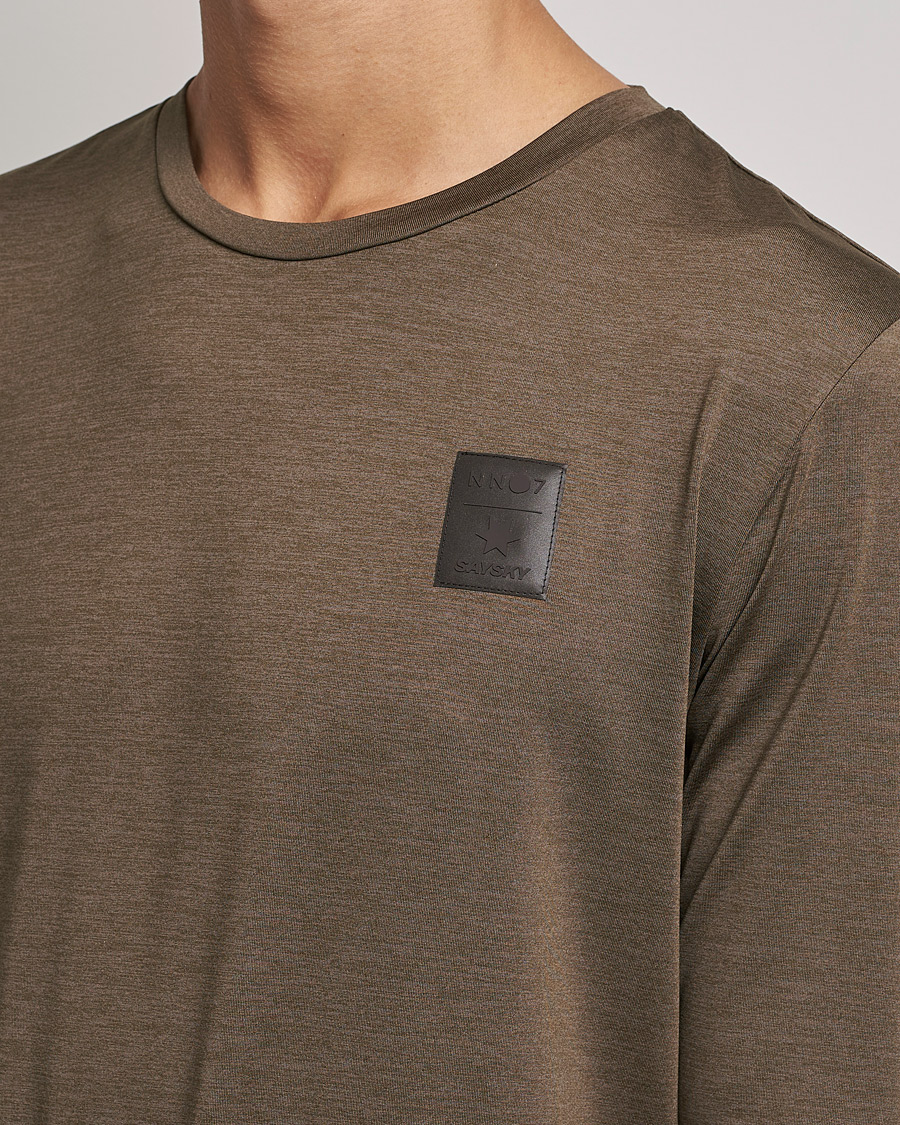 Men | T-Shirts | NN07 | Pace Long Sleeve T-Shirt Clay