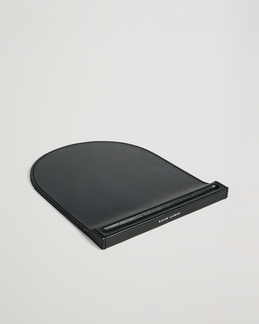 Men | Home | Ralph Lauren Home | Brennan Leather Mouse Pad Black