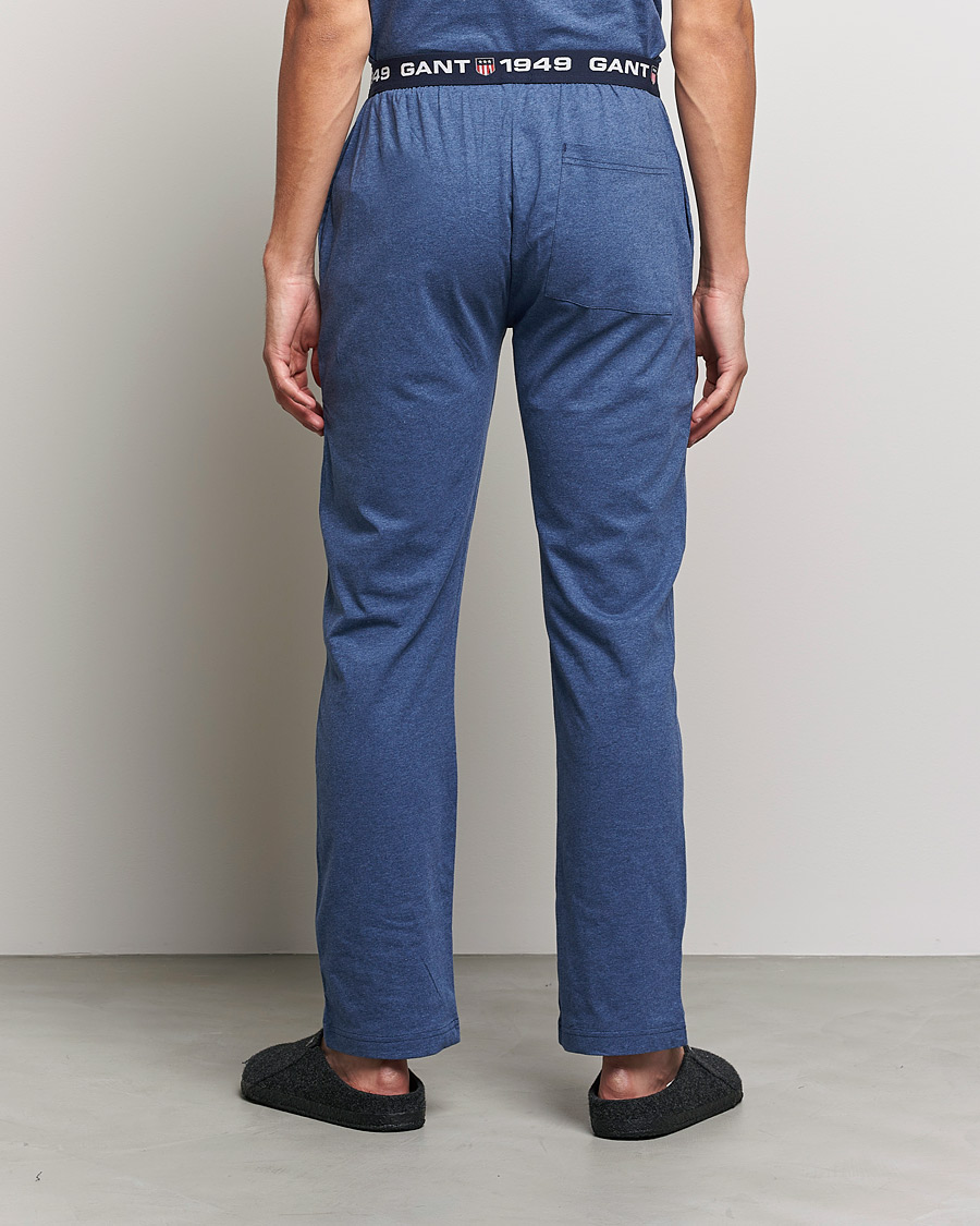 Men | Pyjamas & Robes | GANT | Retro Shield Pyjama Pants Marine Melange