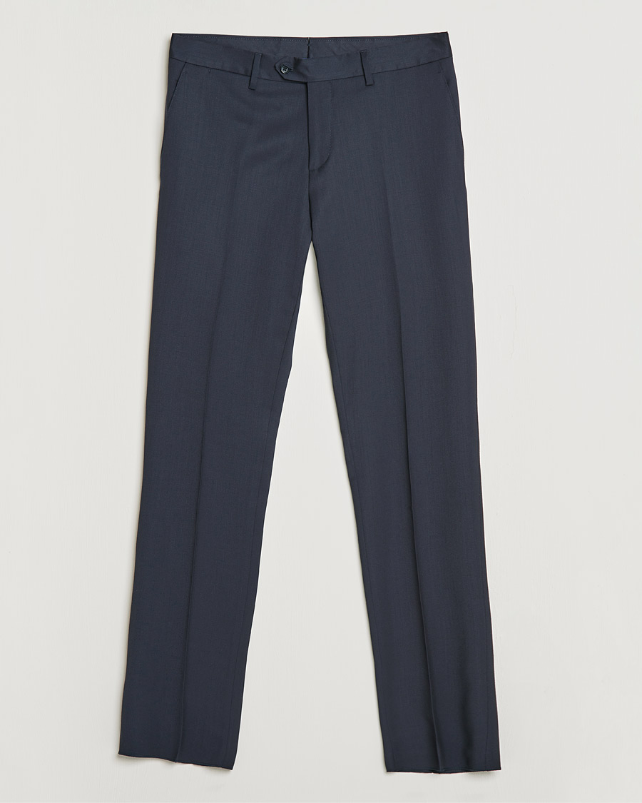 Men | Trousers | Lardini | Wool Trousers Navy