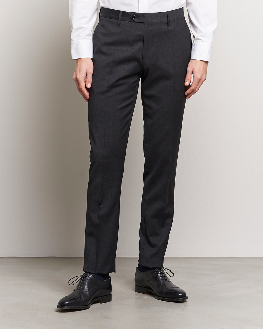 Men | Trousers | Lardini | Wool Trousers Grey