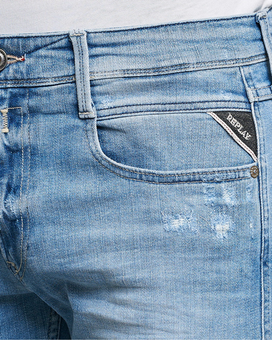 Men | Jeans | Replay | Anbass 20 Years Wash Jeans Light Blue