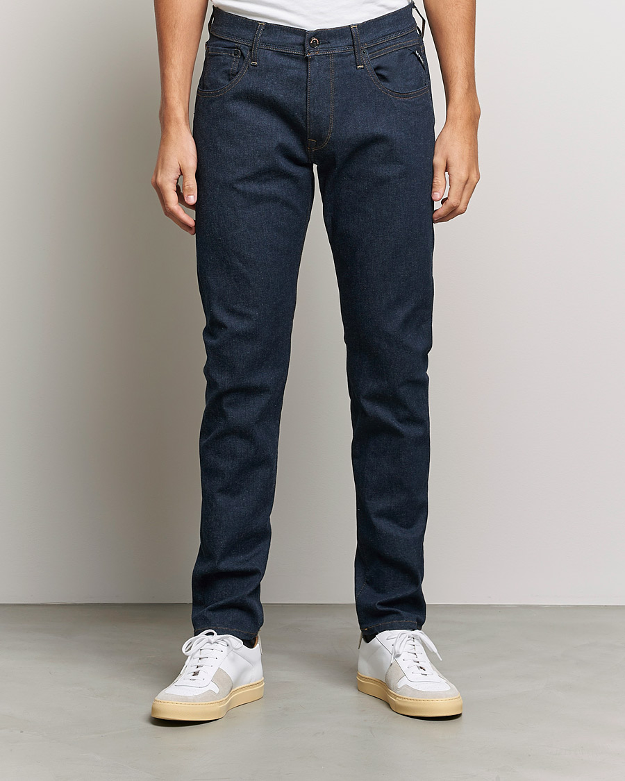 Men | Jeans | Replay | Sartoriale Regular Fit Hyperflex Jeans Indigo Blue