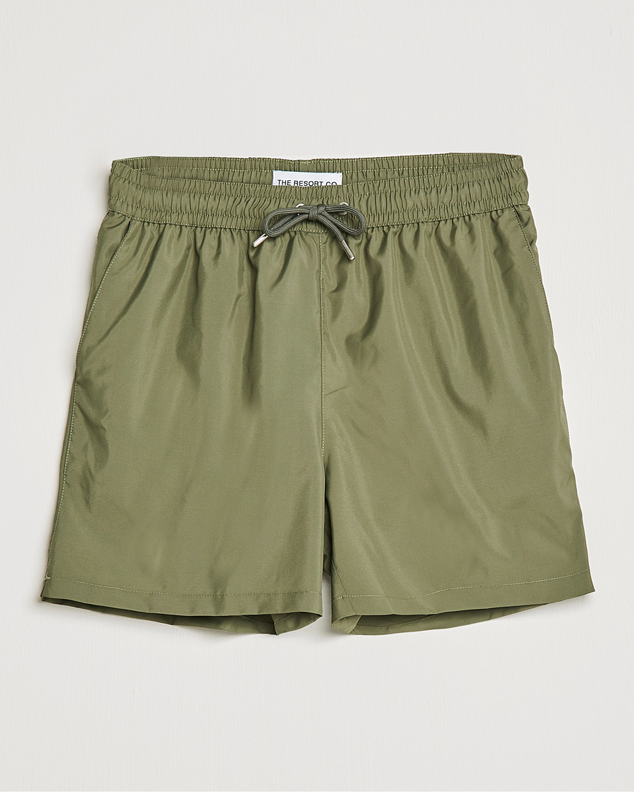 Men | Swimwear | The Resort Co | Classic Swimshorts Ivy Green