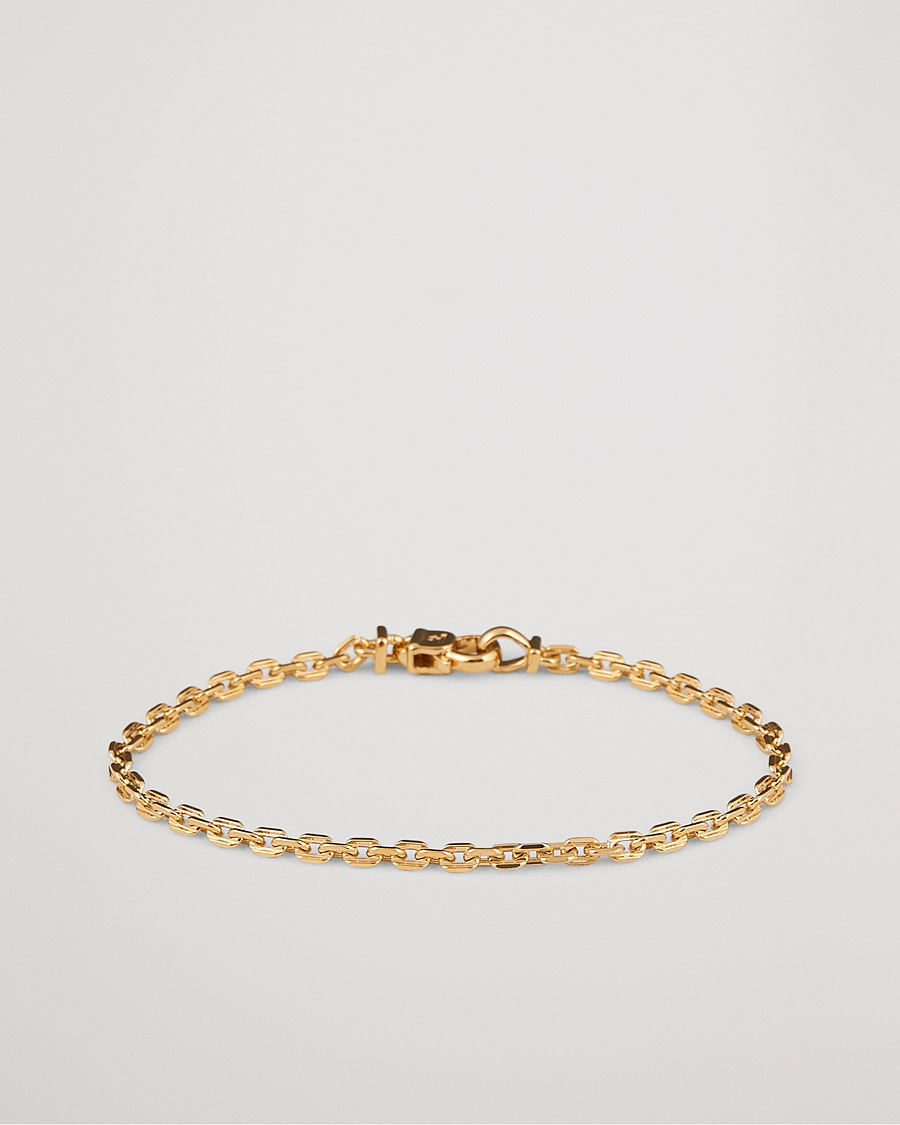 Men | Jewellery | Tom Wood | Anker Chain Bracelet Gold