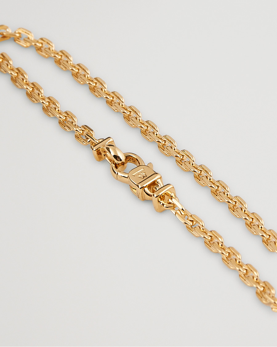 Men | Jewellery | Tom Wood | Anker Chain Bracelet Gold
