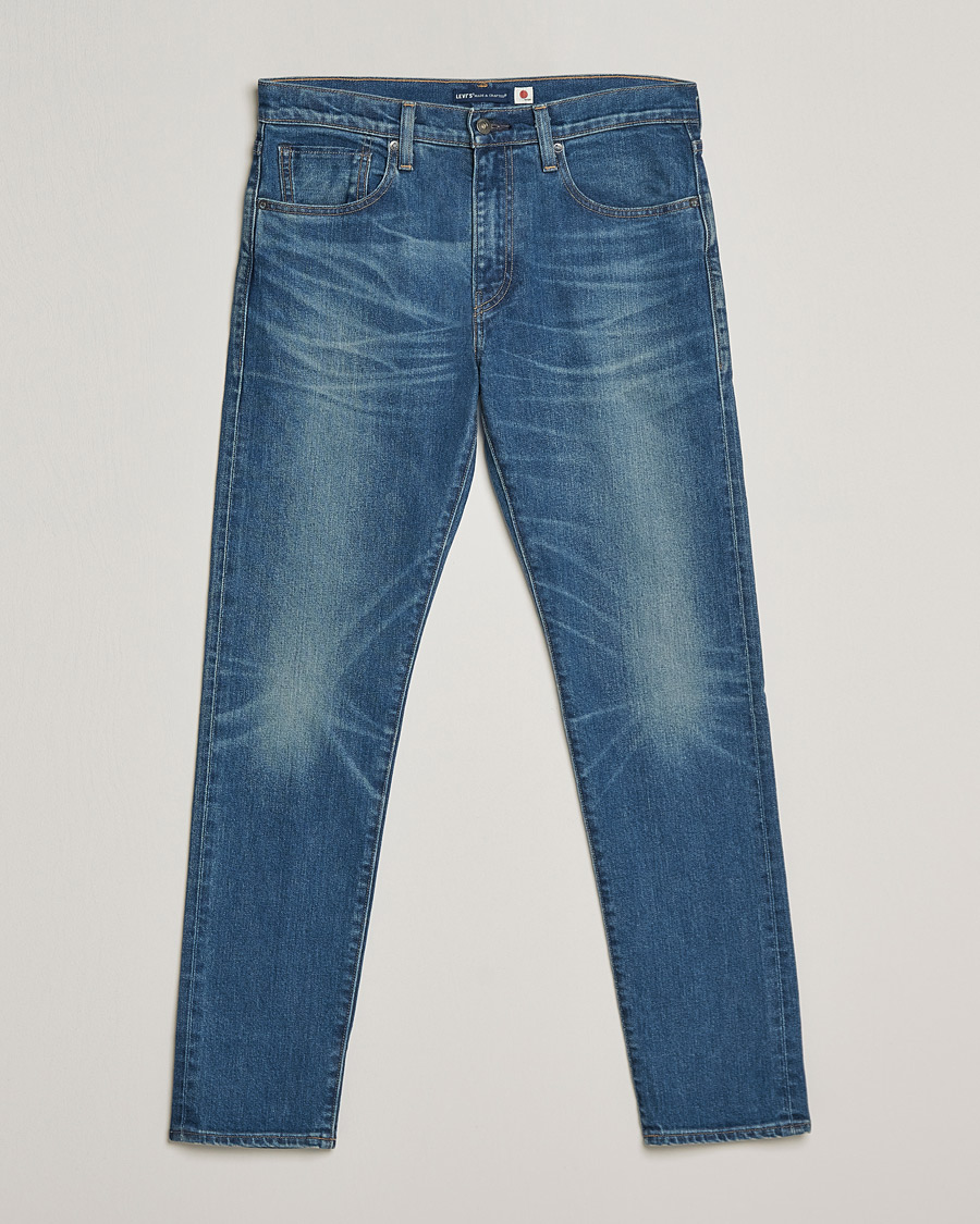 Men | Jeans | Levi's Made & Crafted | 512 Slim Fit Stretch Jeans Aokigahara Mij Indigo Worn