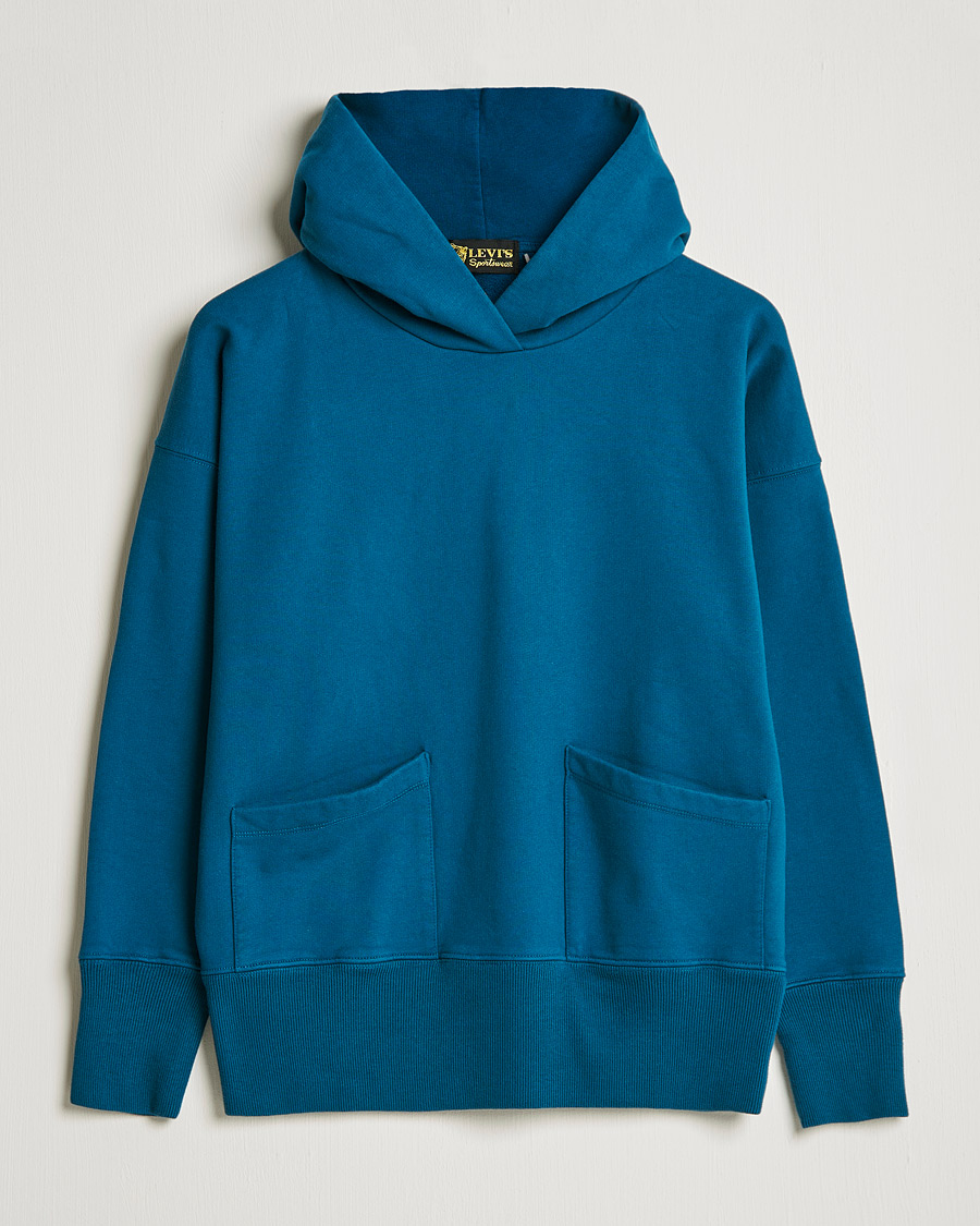 Men | Sweaters & Knitwear | Levi's Vintage Clothing | 1950´s Hoodie Legion Blue