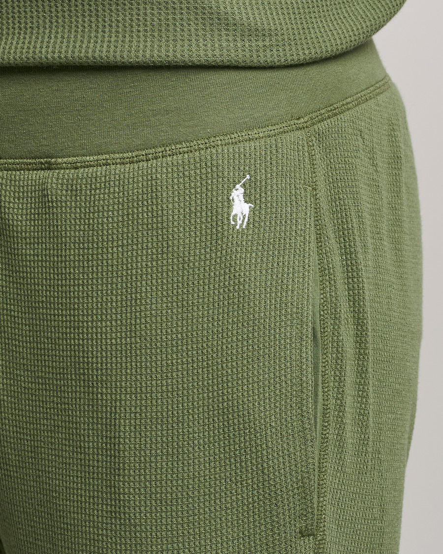 Men | Trousers | Polo Ralph Lauren | Waffle Sweat Pants Army Olive
