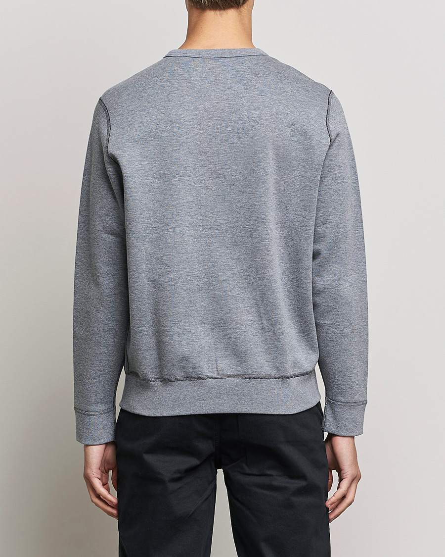 Men | Sweaters & Knitwear | Polo Ralph Lauren | Double Knit Sweatshirt Classic Grey Heather
