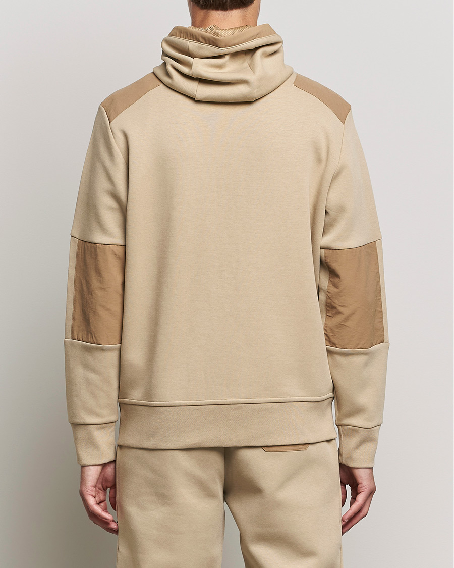 Men | Sweaters & Knitwear | Polo Ralph Lauren | Double Knit Full Zip Hoodie Classic Khaki