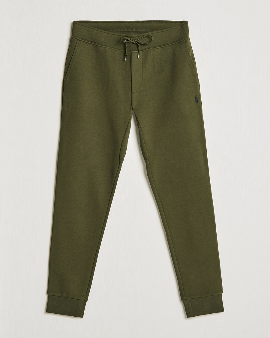 Men | Trousers | Polo Ralph Lauren | Double Knit Sweatpants Company Olive