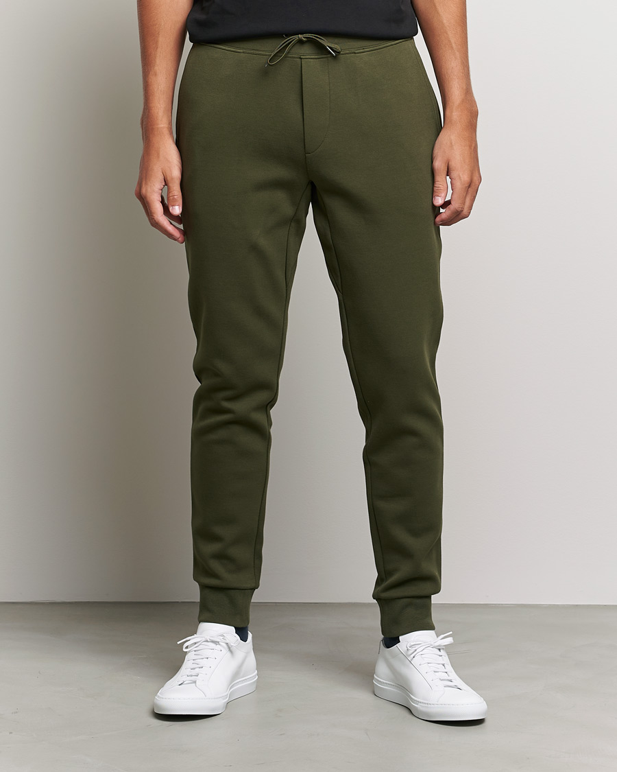 Men | Trousers | Polo Ralph Lauren | Double Knit Sweatpants Company Olive
