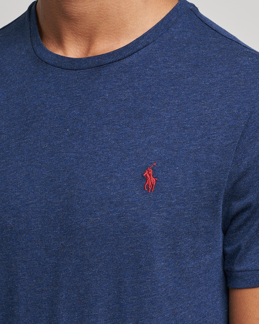 Men | T-Shirts | Polo Ralph Lauren | Crew Neck T-Shirt Spring Navy Heather