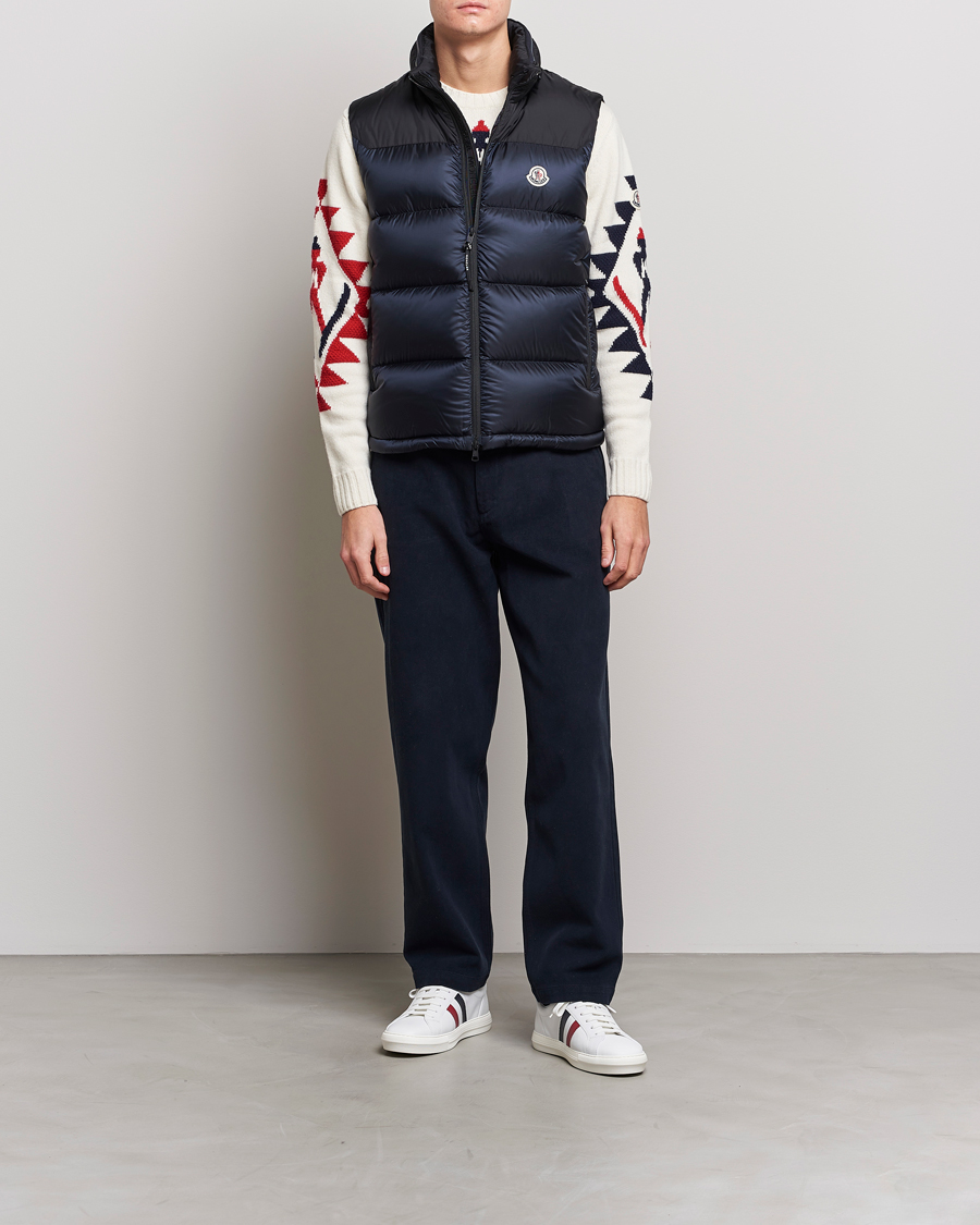 Men | Coats & Jackets | Moncler | Ophrys Down Vest Black/Navy
