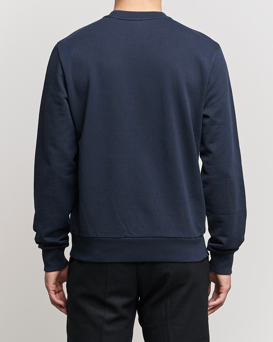Men | Sweaters & Knitwear | Moncler | Logo Patch Sweatshirt Navy
