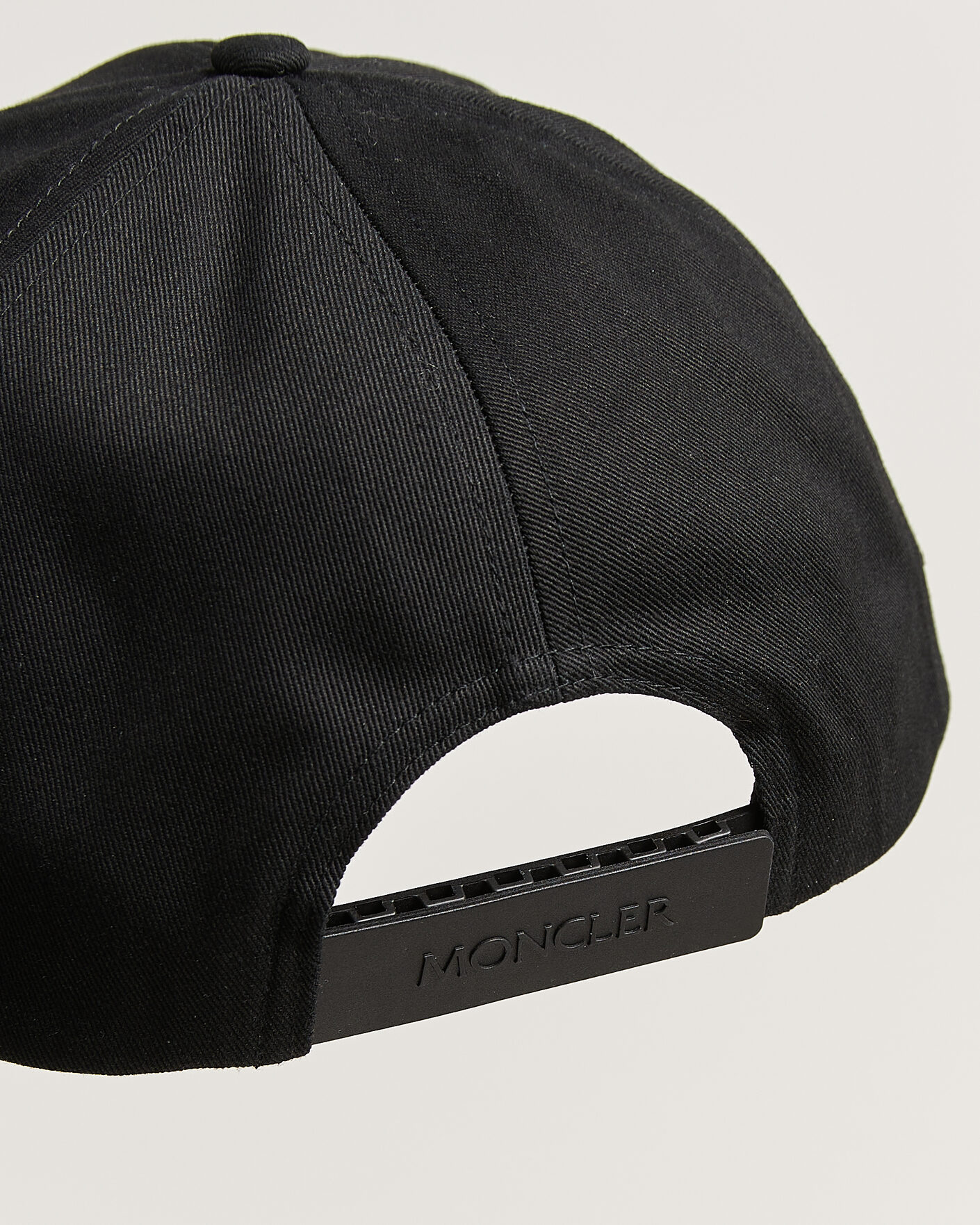 Men | Hats & Caps | Moncler | Tonal Logo Cap Black