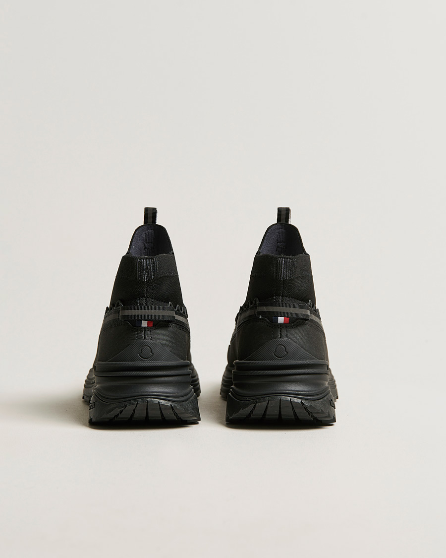 Men | Moncler Knit High Running Sneakers Black | Moncler | Knit High Running Sneakers Black