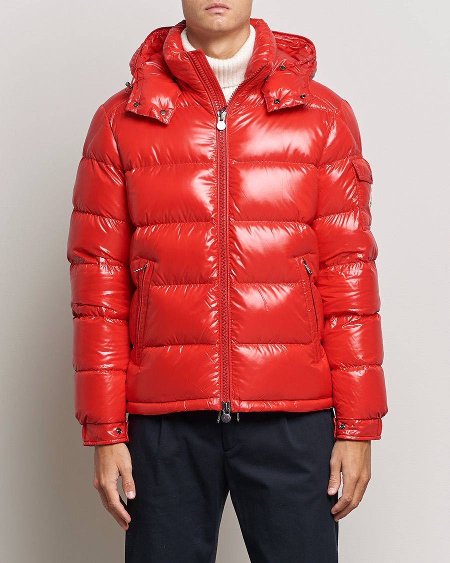 Men | Coats & Jackets | Moncler | Maya Down Jacket Red