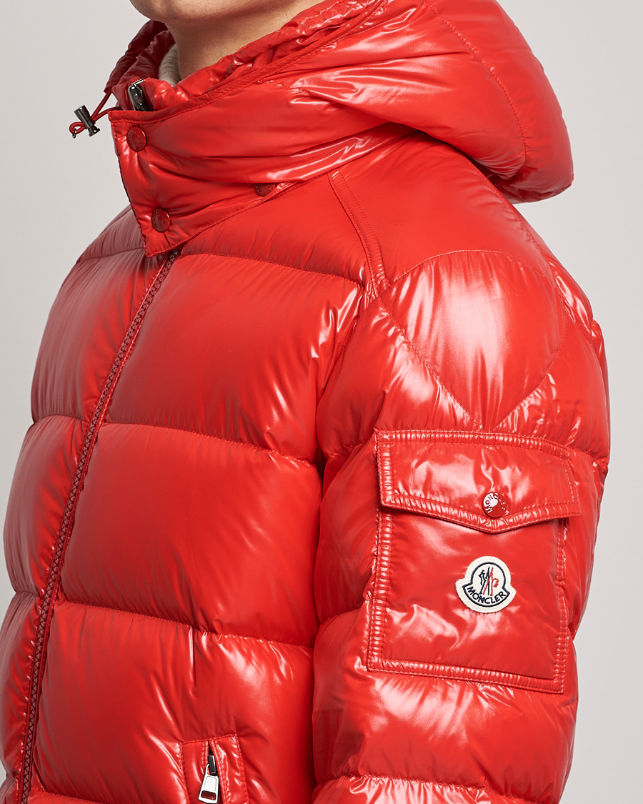 Men | Coats & Jackets | Moncler | Maya Down Jacket Red