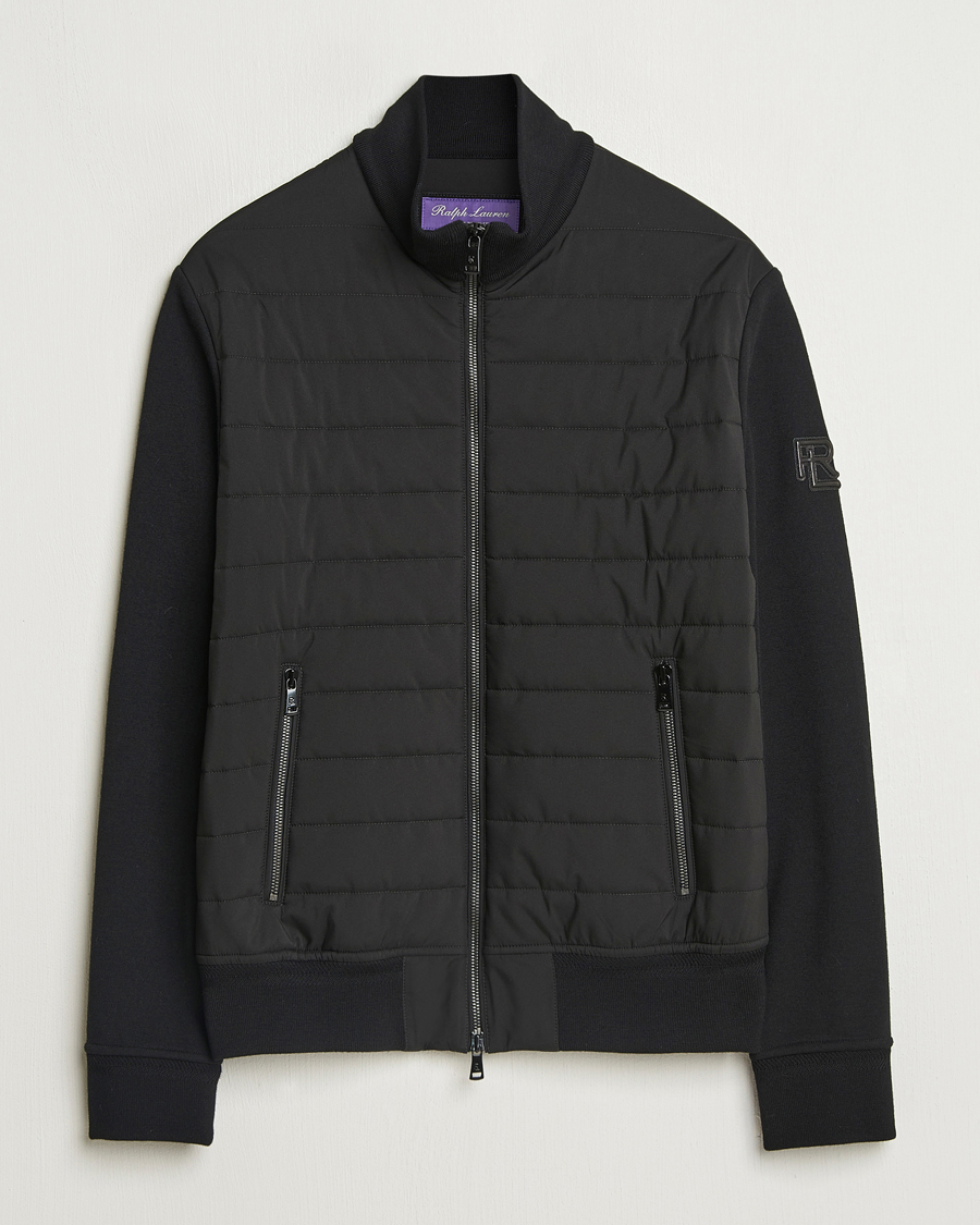 Men | Coats & Jackets | Ralph Lauren Purple Label | Hybrid Jacket Black