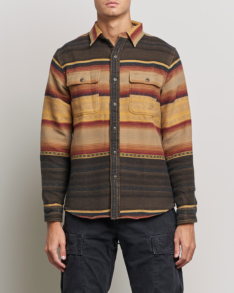 Men | Shirts | RRL | Matlock Heavy Overshirt Brown