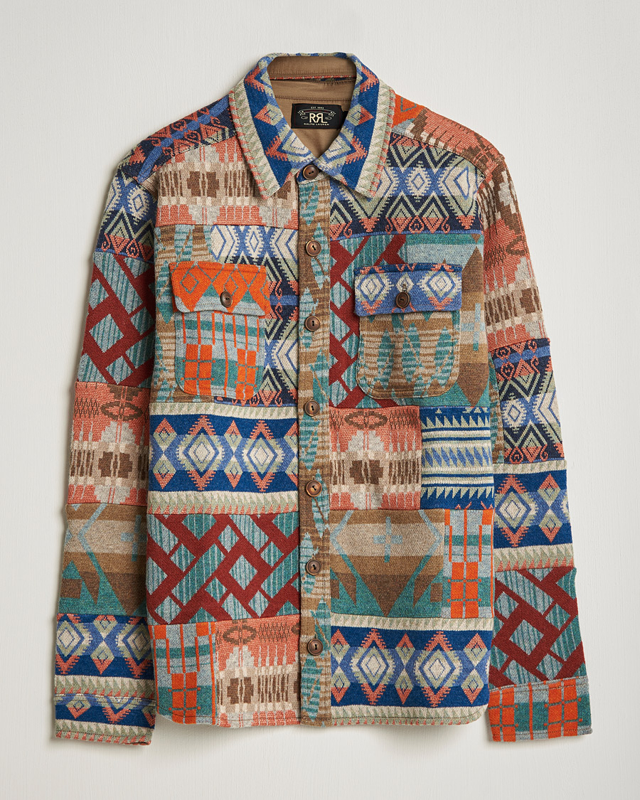 Men | Shirts | RRL | Limited Edition Patchwork Shirt Multi