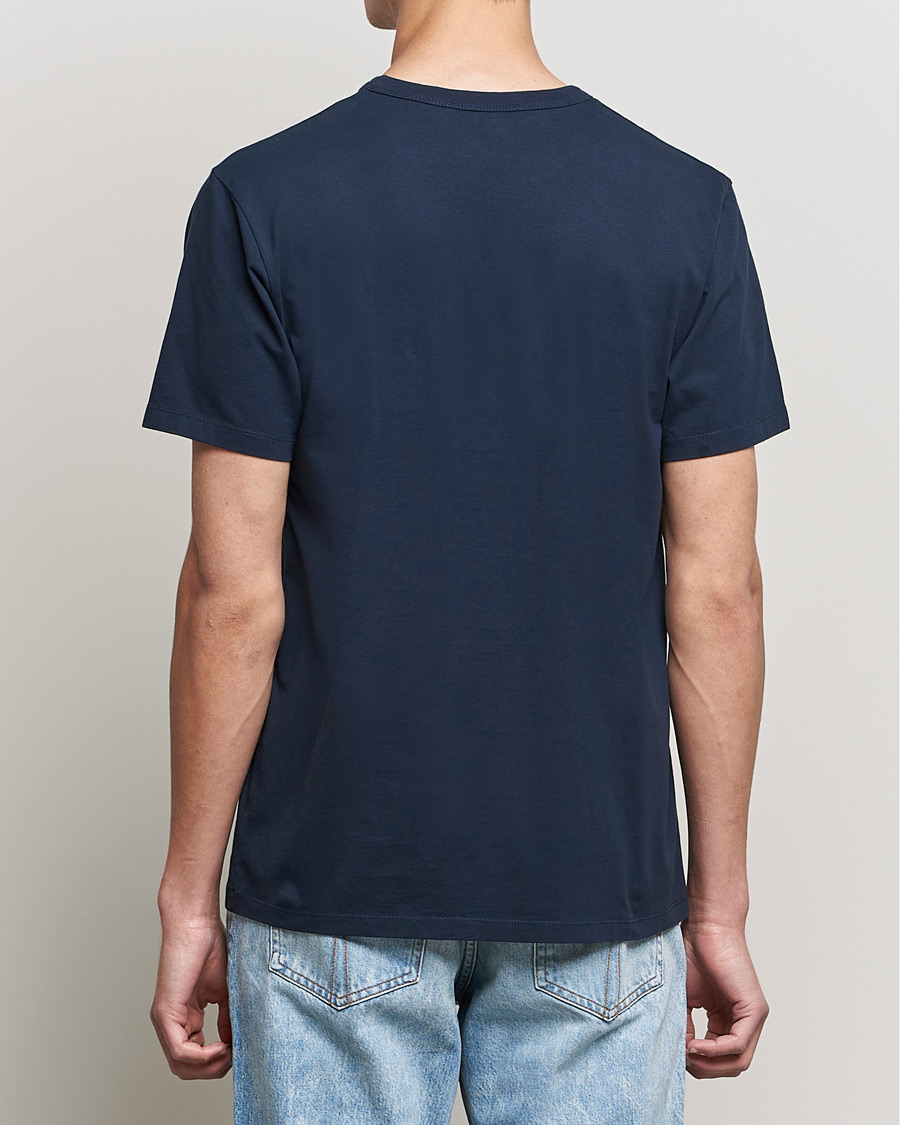 Men | T-Shirts | Maison Kitsuné | Parisien Tee Navy