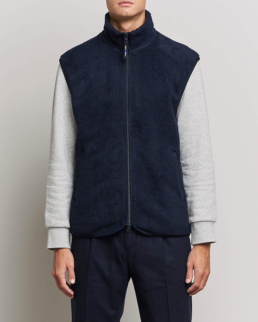 Men | Sweaters & Knitwear | Samsøe Samsøe | Samsøe & Samsøe Rune Fleece Vest Salute