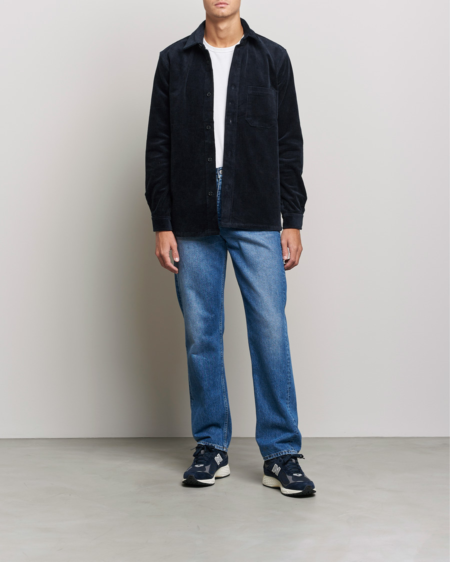 Men | Shirts | Samsøe Samsøe | Samsøe & Samsøe Waltones Corduroy Overshirt Salute