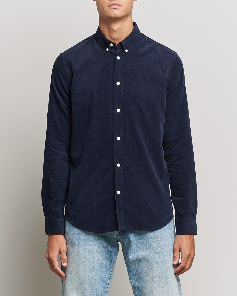 Men | Shirts | Samsøe Samsøe | Samsøe & Samsøe Liam Organic Cotton Shirt Salute