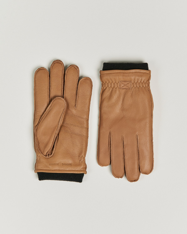 Men | Samsøe & Samsøe Kye Gloves Brown Sugar | Samsøe Samsøe | Samsøe & Samsøe Kye Gloves Brown Sugar