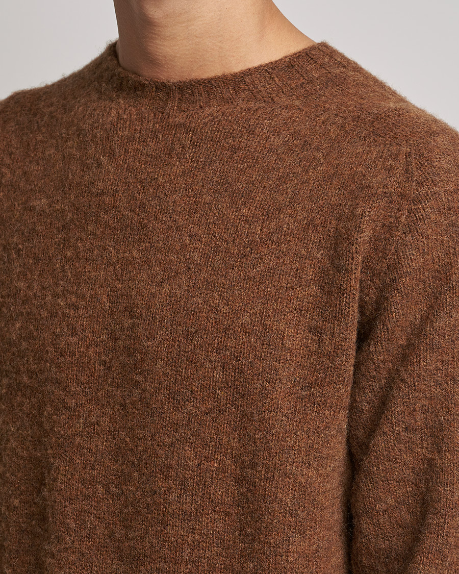 Men | Sweaters & Knitwear | Howlin' | Brushed Wool Sweater Nuts