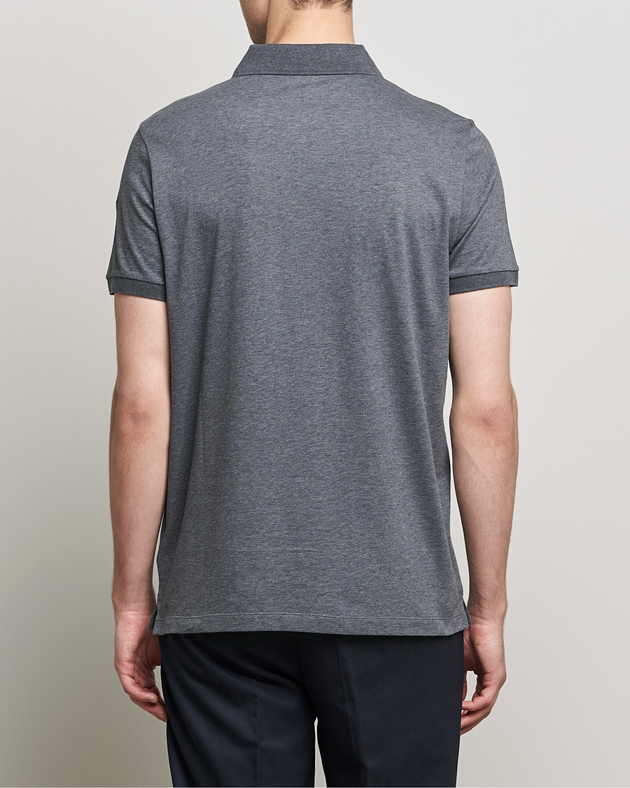 Men | Polo Shirts | Moncler | Tricolore Rib Polo Black