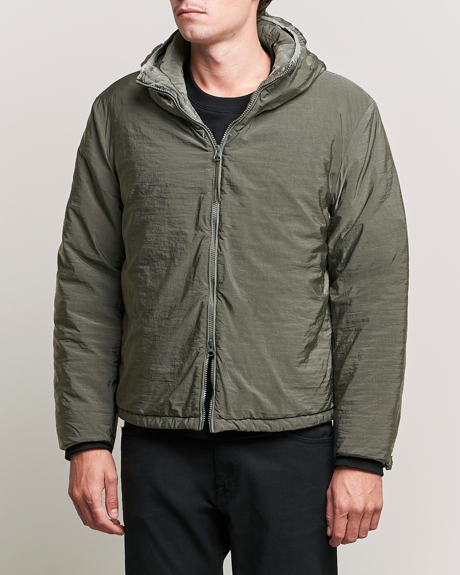 Men | Coats & Jackets | C.P. Company | Ba-Tic Wax Resistance Two in One Jacket Dark Green