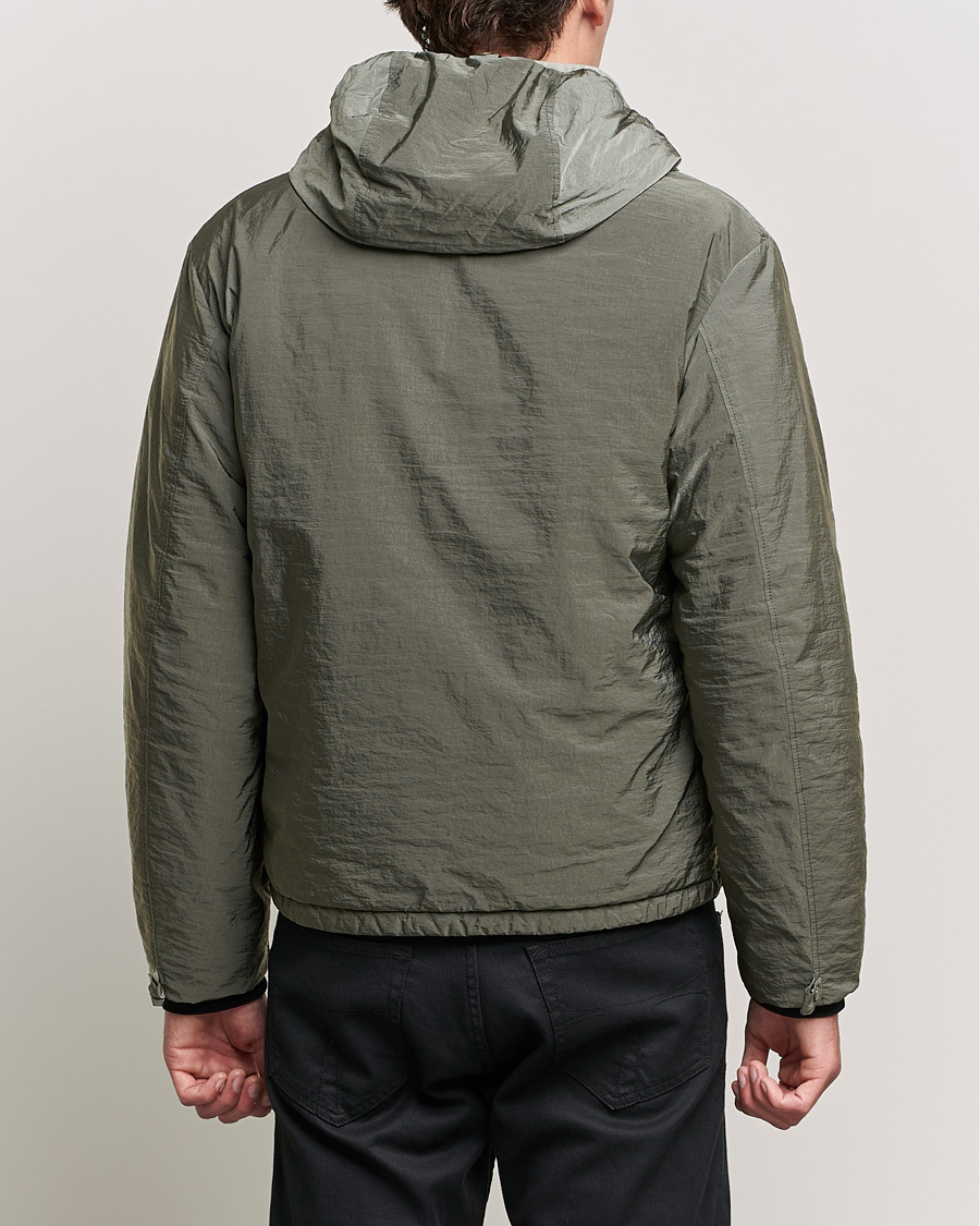 Men | Coats & Jackets | C.P. Company | Ba-Tic Wax Resistance Two in One Jacket Dark Green