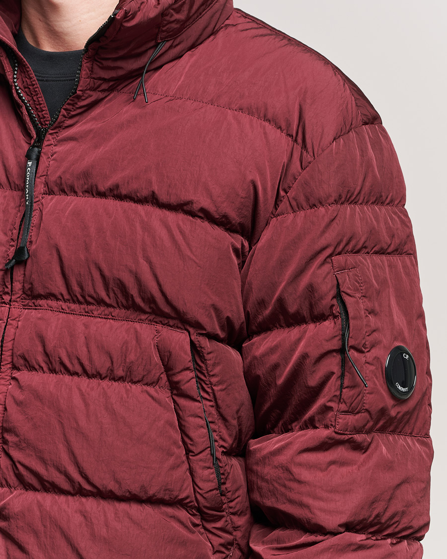 Men | Coats & Jackets | C.P. Company | Eco-Chrome R Lightweight Down Jacket Wine