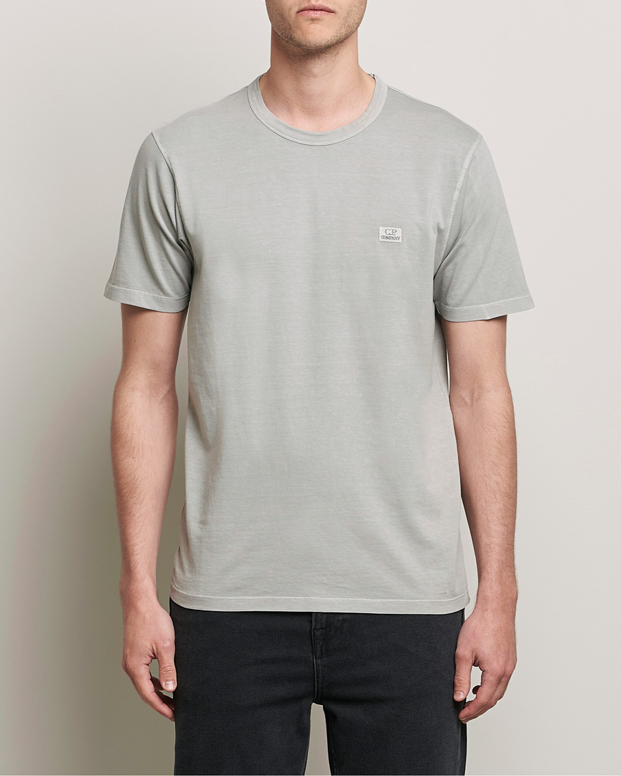 Men | T-Shirts | C.P. Company | Resist Dyed Jersey Tee Grey